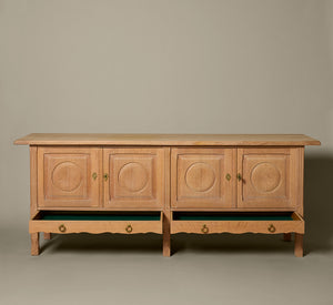 1960S WOODEN SIDEBOARD IN THE STYLE OF HENNING KJAERNULF