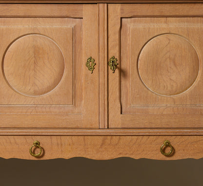 1960S WOODEN SIDEBOARD IN THE STYLE OF HENNING KJAERNULF