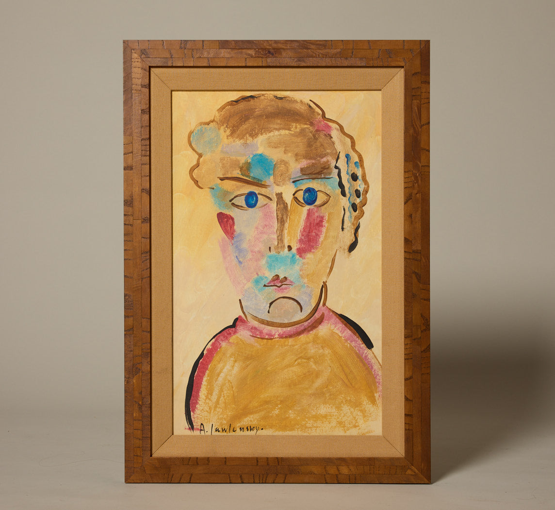 VINTAGE EXPRESSIONIST PORTRAIT