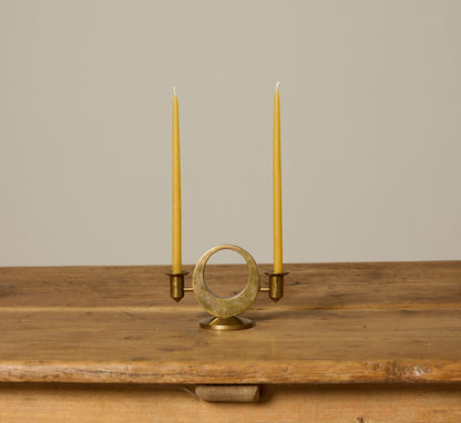 1960S CANDLEHOLDER IN BRASS BY ARTHUR PE