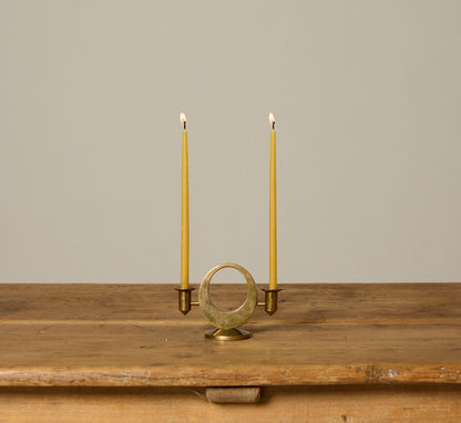 1960S CANDLEHOLDER IN BRASS BY ARTHUR PE