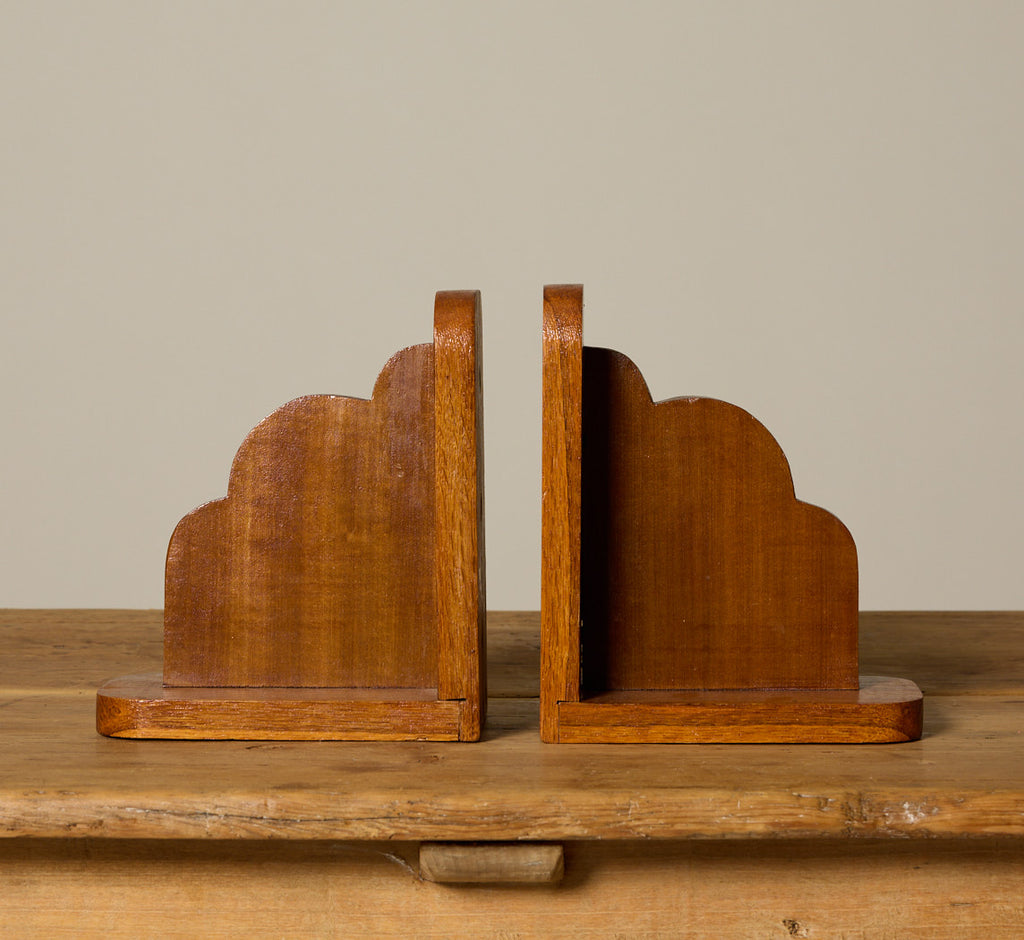 PAIR OF 1940S ART DECO SET BOOKENDS