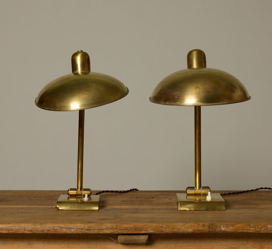 PAIR OF ITALIAN TABLE LAMPS IN THE STYLE OF GIOVANNI MICHELUCCI