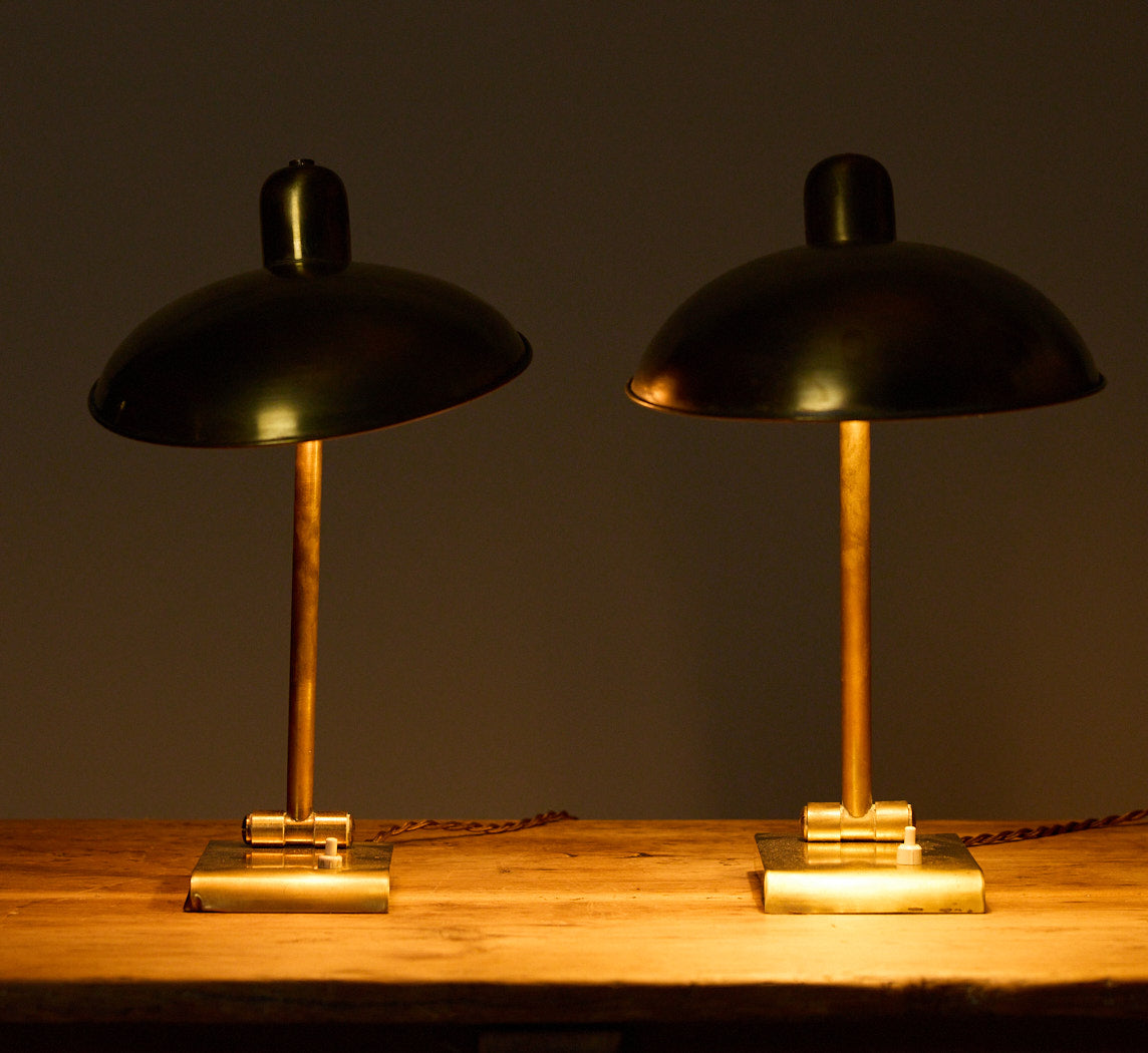 PAIR OF ITALIAN TABLE LAMPS IN THE STYLE OF GIOVANNI MICHELUCCI