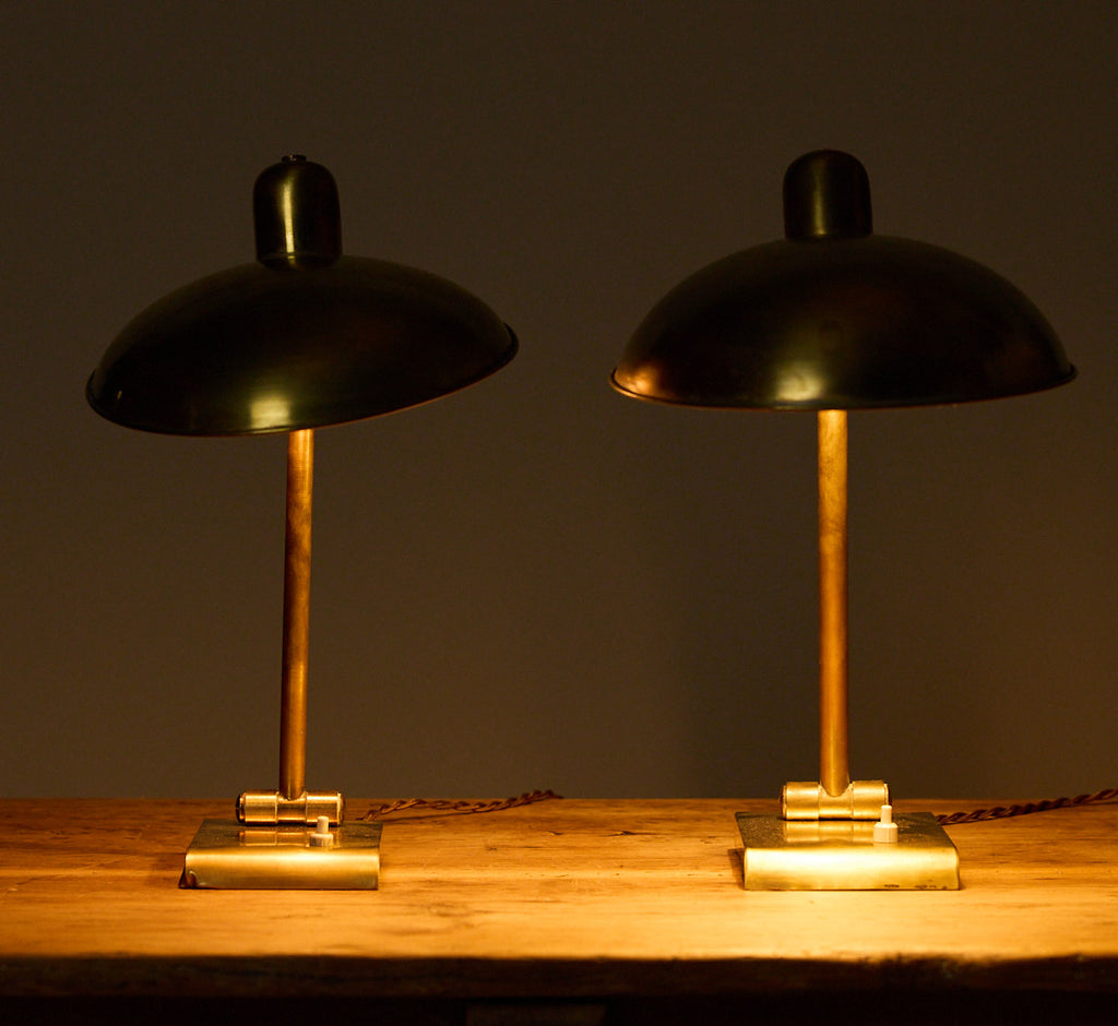 PAIR OF ITALIAN TABLE LAMPS IN THE STYLE OF GIOVANNI MICHELUCCI