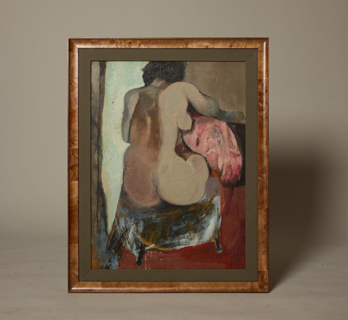 1940S AMERICAN SEATED NUDE