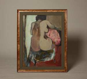 1940S AMERICAN SEATED NUDE