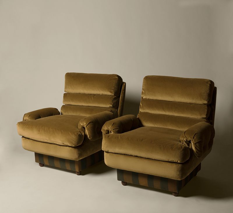 1970s GERMAN SPACE AGE ARMCHAIRS