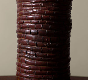 VINTAGE BRUTALIST COIL VASE