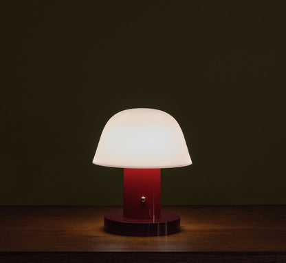 SETAGO PORTABLE LAMP JH27 IN MAROON/GRAPE