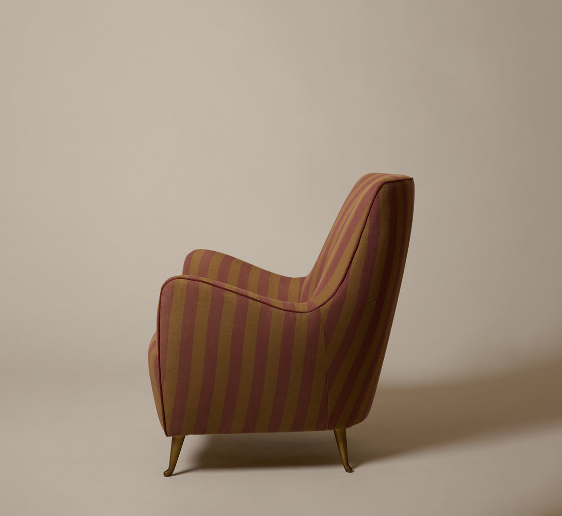 PAIR OF 1950S ITALIAN ARM CHAIRS BY I.S.A BERGAMO