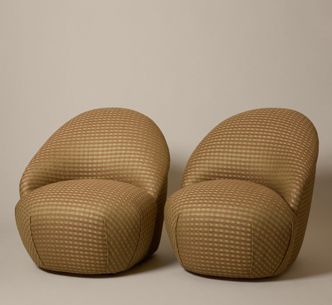 PAIR OF 'JULIETTE' SLIPPER CHAIRS FOR J. ROBERT SCOTT, C. 1970s