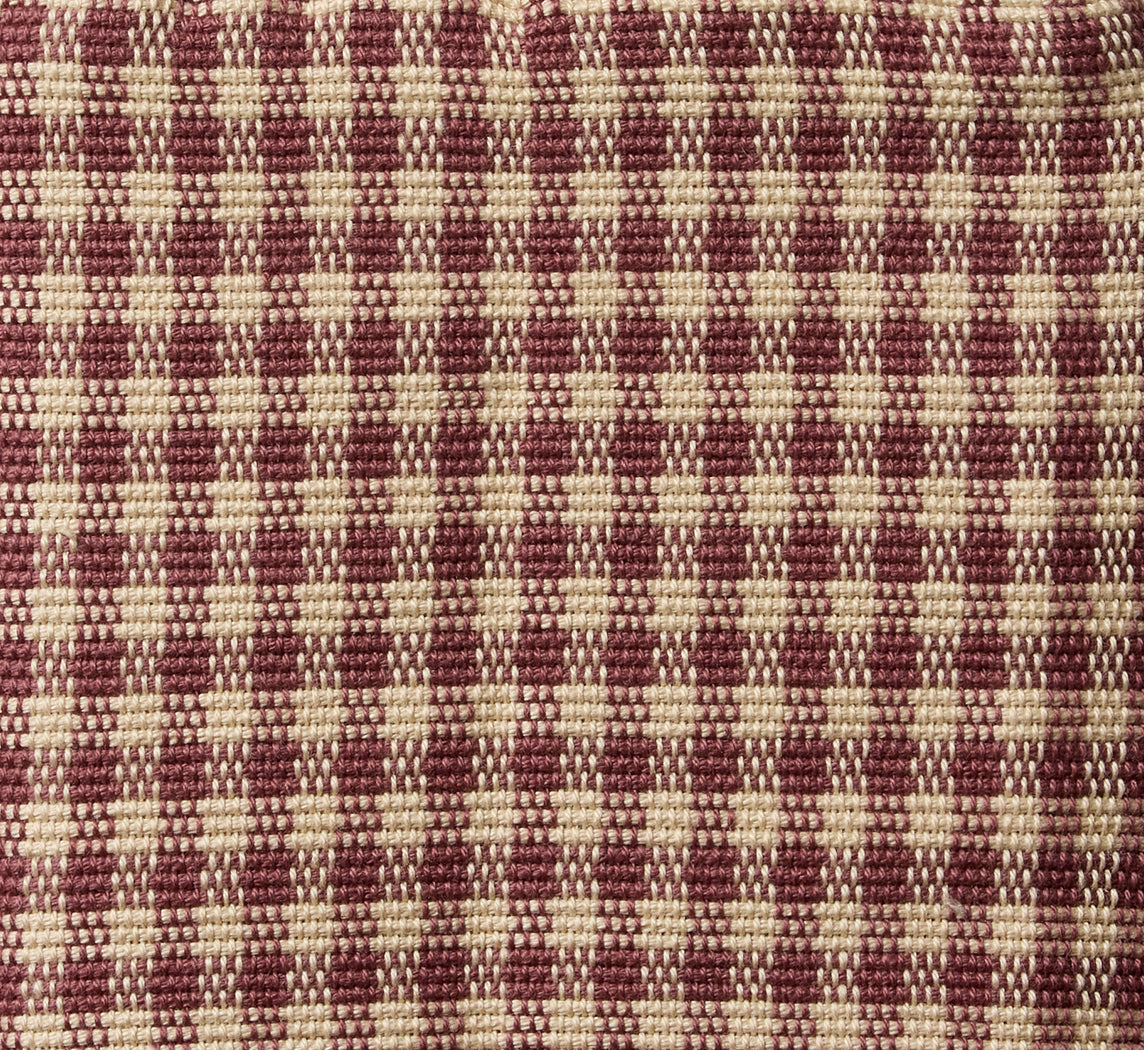PIERCE & WARD DAMSON CHECK TISSUE BOX COVER