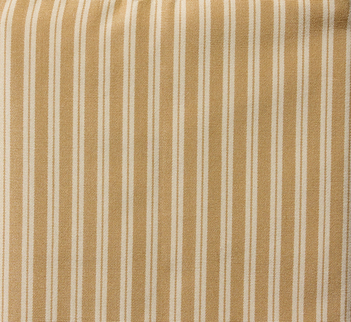 PIERCE & WARD FLAX STRIPE TISSUE BOX COVER