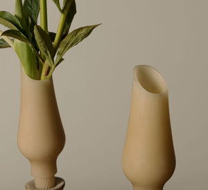 HANDS VASE PAIR IN TAUPE