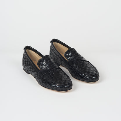 JAMIE HALLER X PW WOVEN LOAFER BLACK