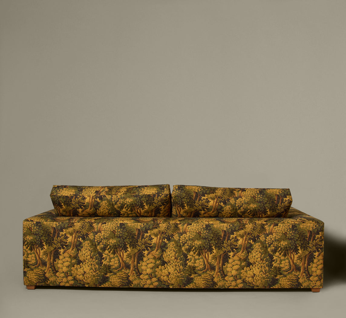 PIERCE & WARD SUNDAY SOFA IN SUNFLOWER WHIDBEY