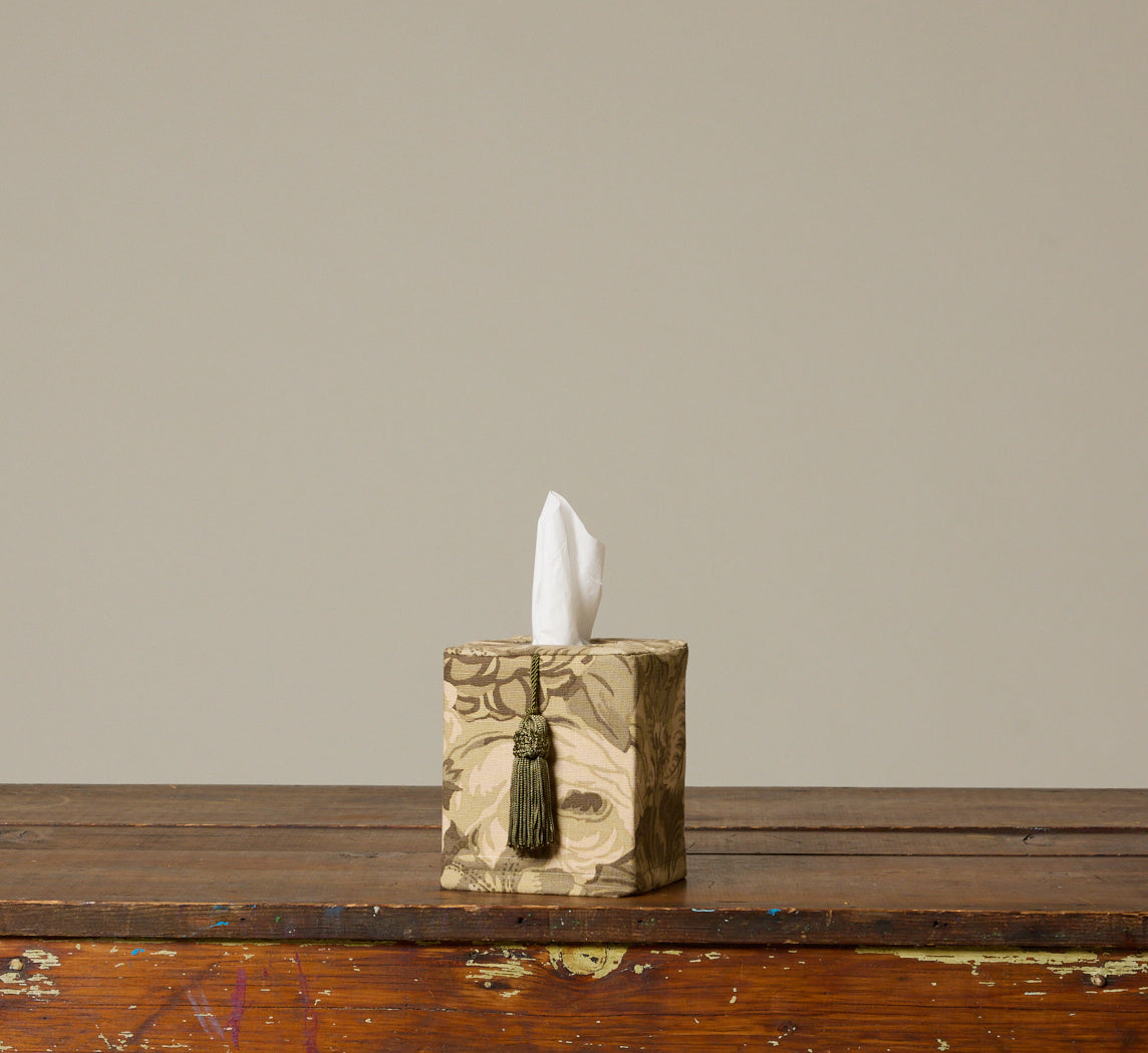 PIERCE & WARD PROVENÇAL FLORAL TISSUE BOX COVER