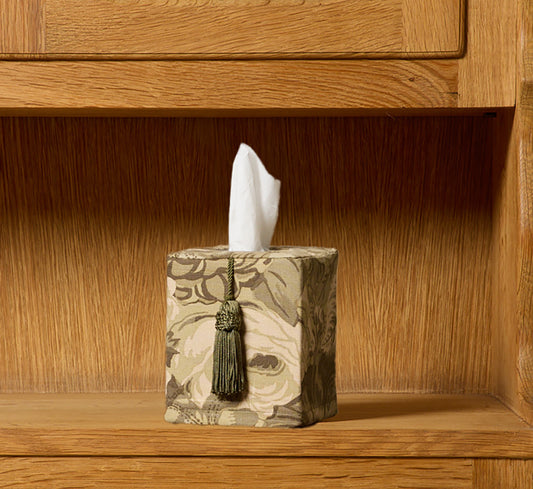 PIERCE & WARD PROVENÇAL FLORAL TISSUE BOX COVER