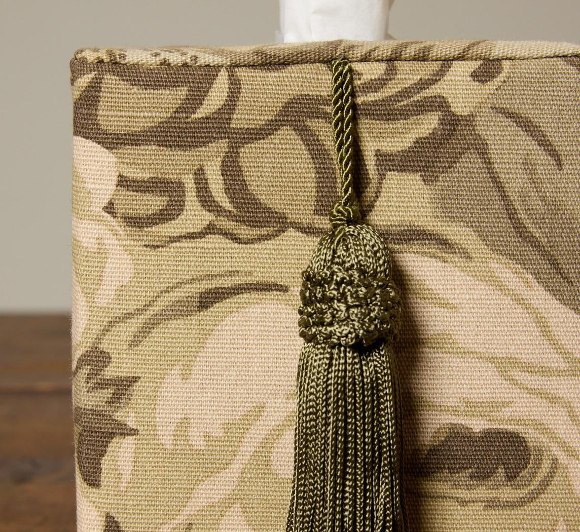 PIERCE & WARD PROVENÇAL FLORAL TISSUE BOX COVER