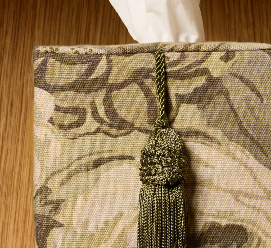 PIERCE & WARD PROVENÇAL FLORAL TISSUE BOX COVER