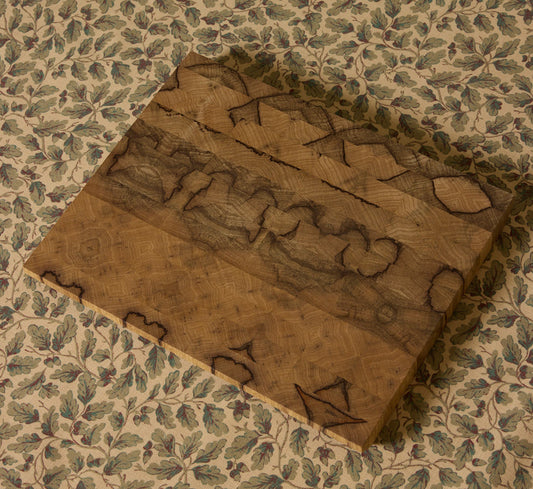 END GRAIN CUTTING BOARD IN BLACK LIMBA