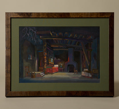 1950S THEATER STAGE INTERIOR VI