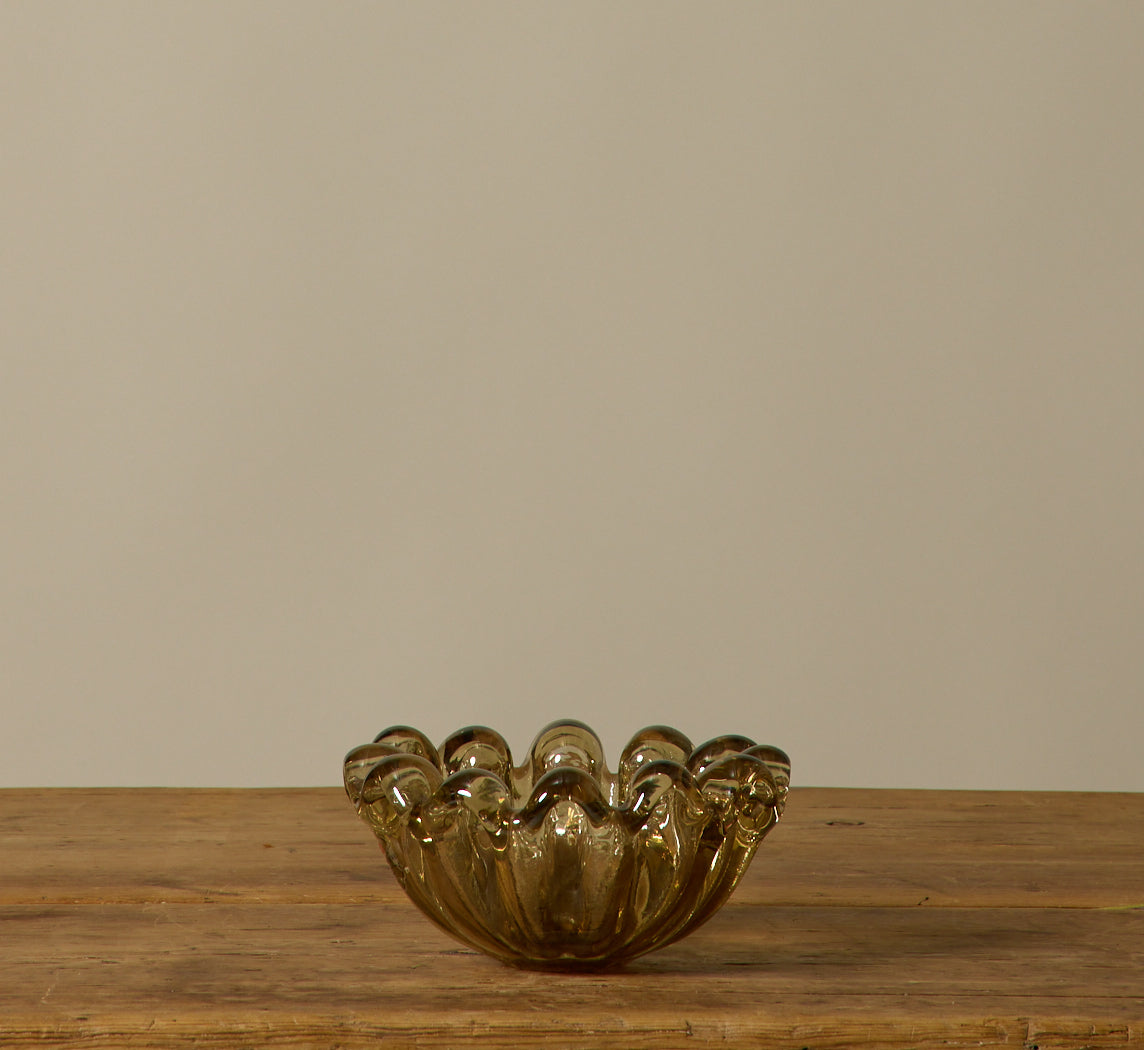 1960S BAROVIER & TOSO MURANO GLASS BOWL