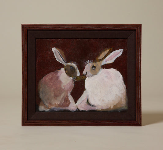 VINTAGE SPANISH SURREALIST RABBITS