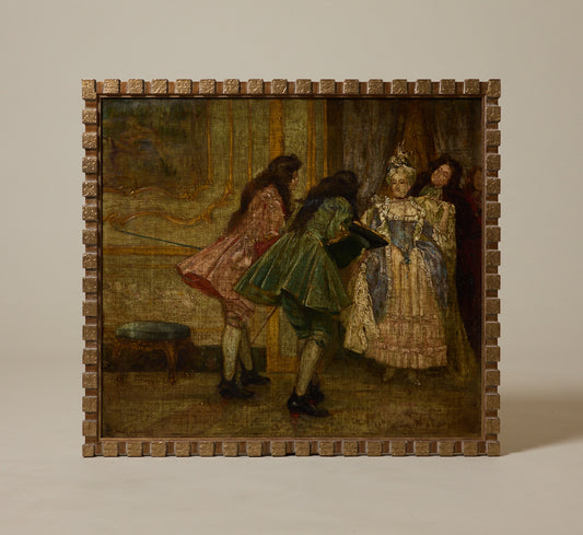 1890S FRENCH ARISTOCRATIC SCENE