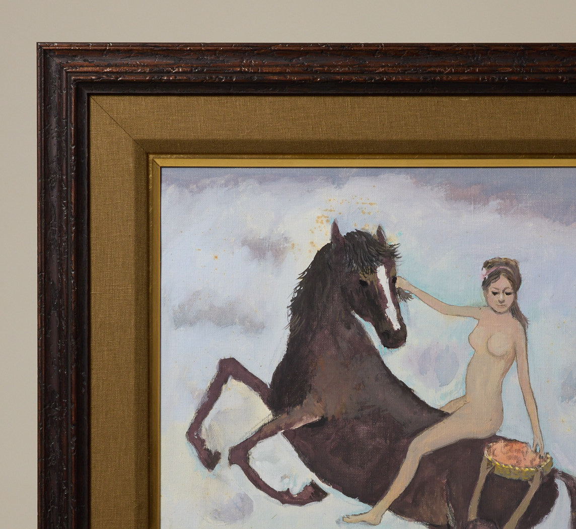 "OFFERING FLOWERS" BY MURODA TOYOSHIR (1912)