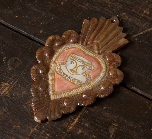MY CUP RUNNETH OVER SACRED HEART BY TINA CHARAD