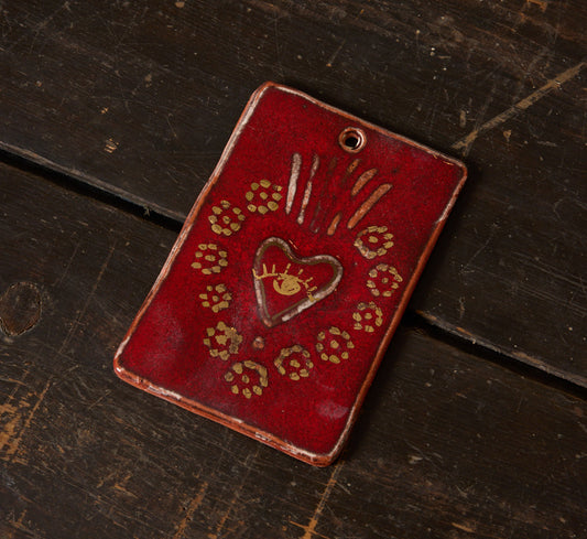 APPLE OF MY EYE WALL CHARM BY TINA CHARAD