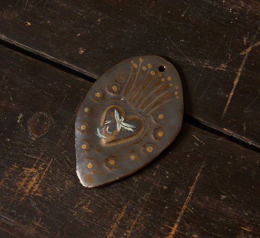 BIRD OF PARADISE SACRED HEART BY TINA CHARAD