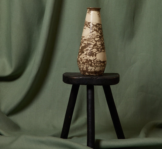 EARTHENWARE VASE IN CIOTTOLO BY POTTERY ROMA