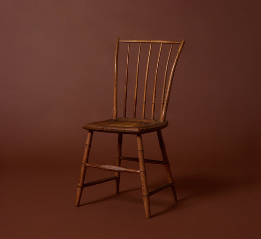 19TH CENTURY AMERICAN WINDSOR SIDE CHAIR