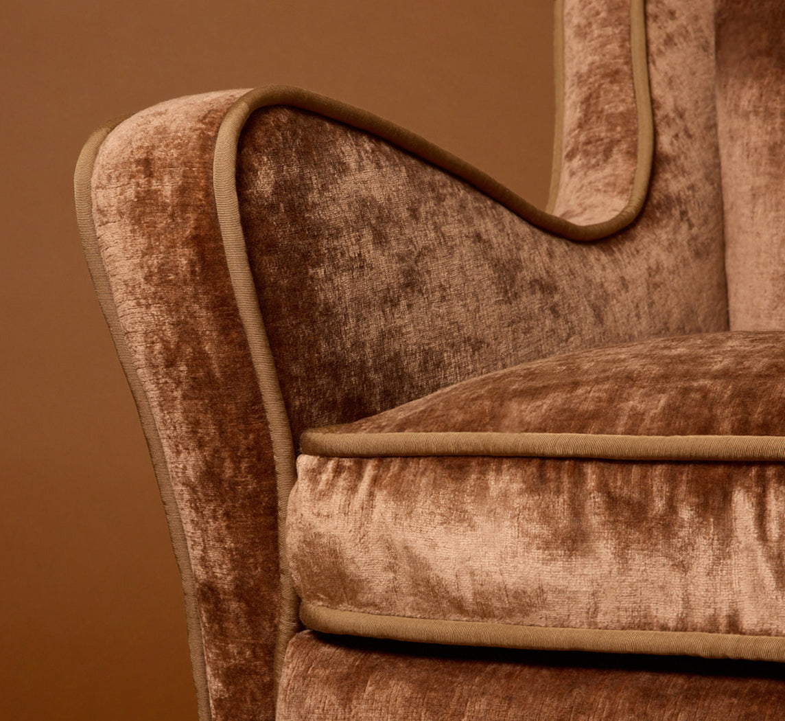 PIERCE & WARD POET ARM CHAIR