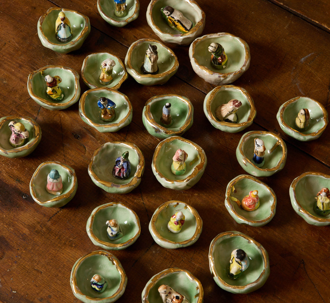 KING CAKE CERAMIC CATCHALL BY ABRA