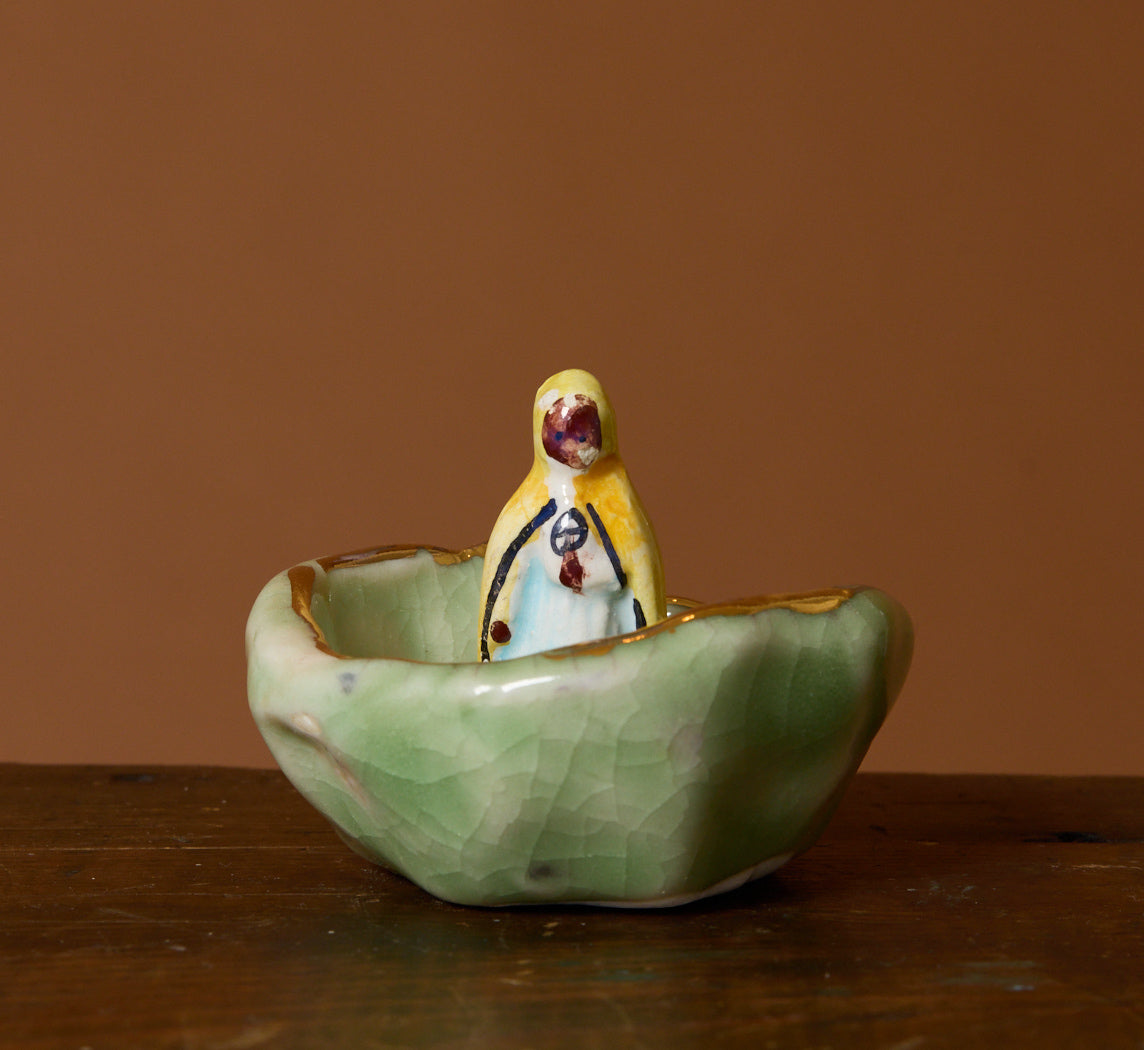 KING CAKE CERAMIC CATCHALL BY ABRA