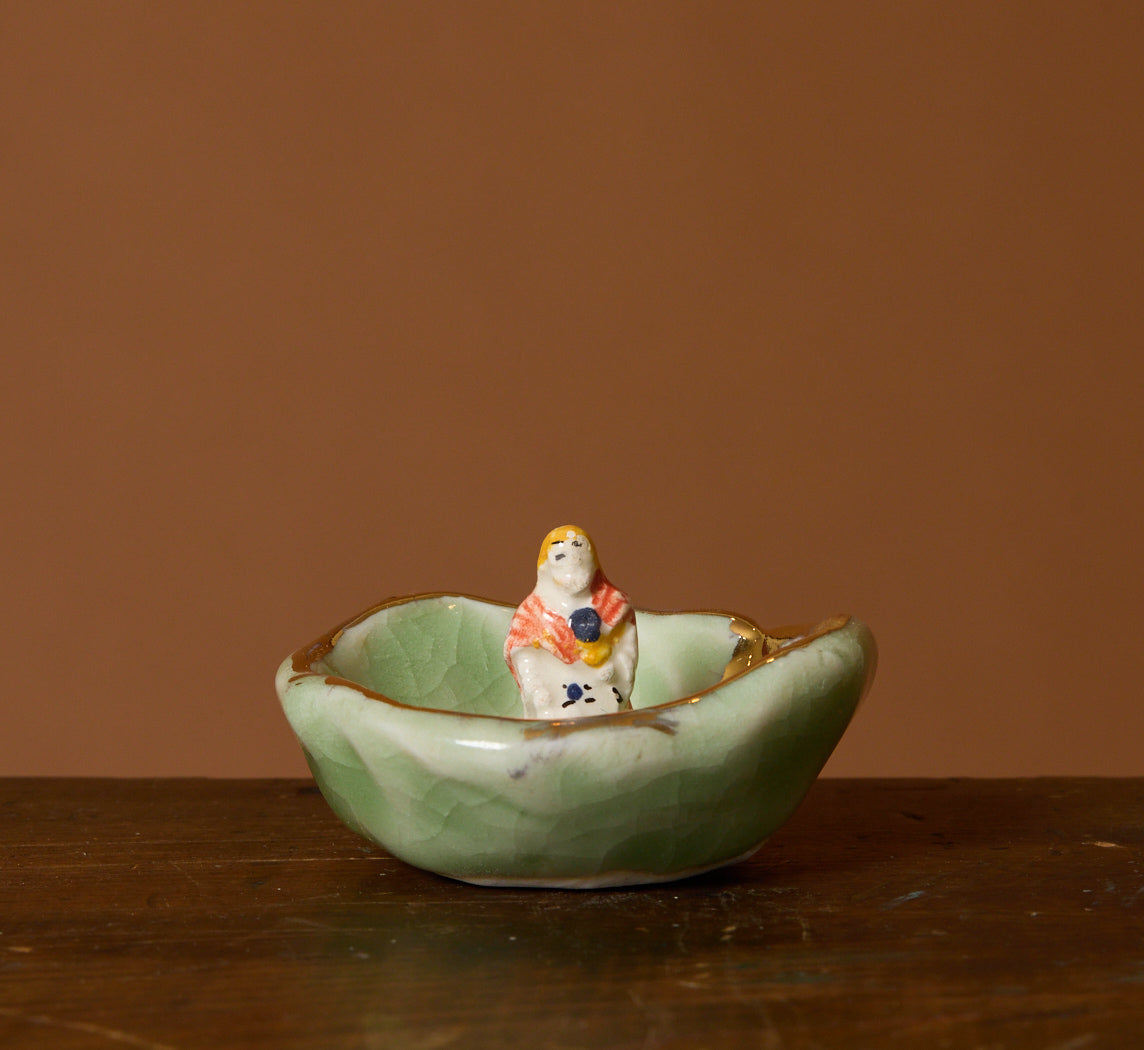 KING CAKE CERAMIC CATCHALL BY ABRA