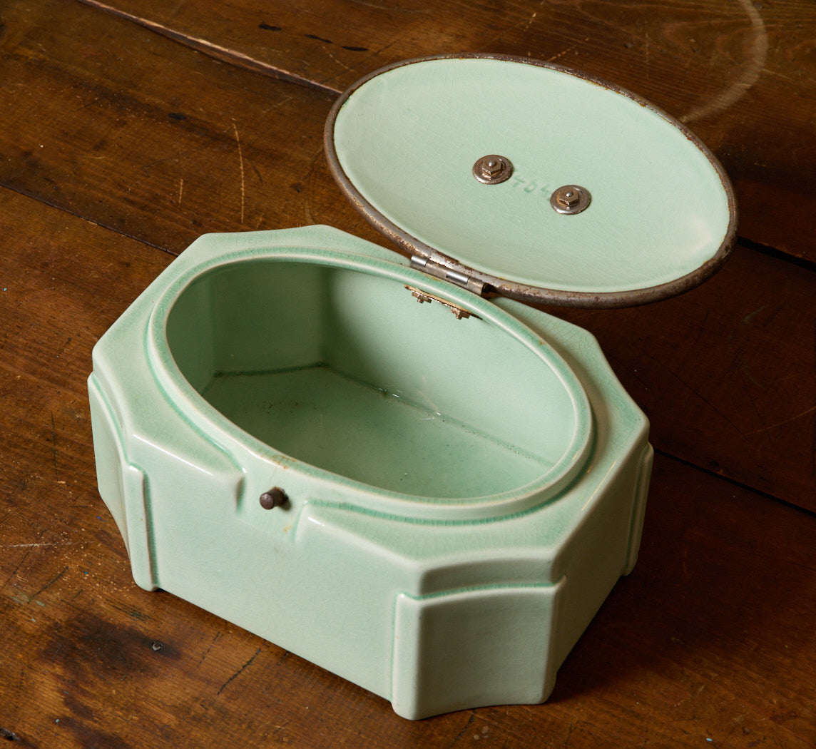 1930S ART DECO PASTRY BOX