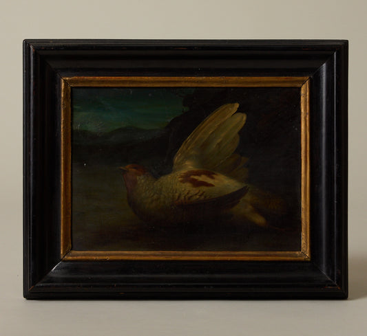 18TH CENTURY STILL LIFE OF A WOUNDED PARTRIDGE