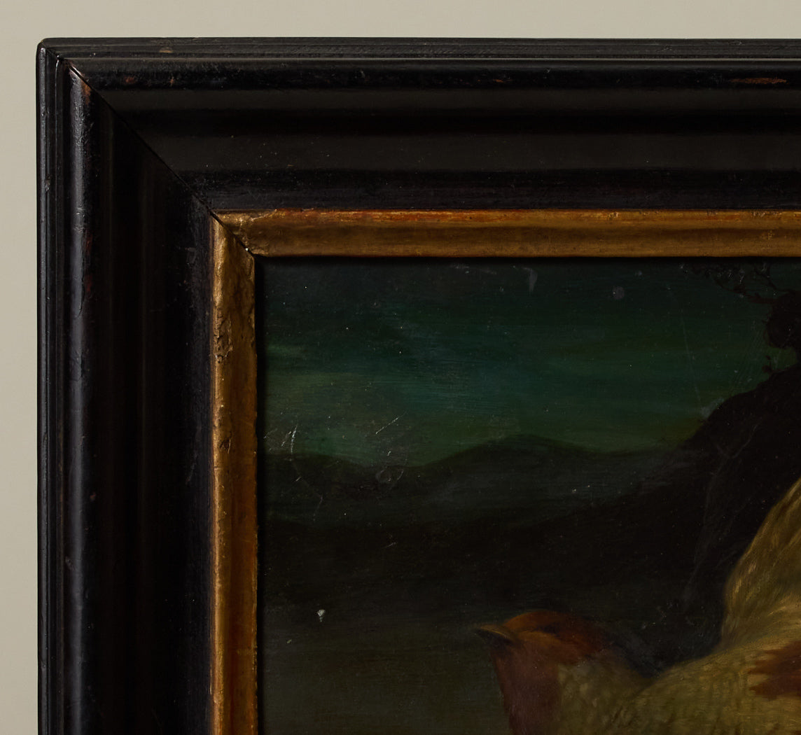 18TH CENTURY STILL LIFE OF A WOUNDED PARTRIDGE