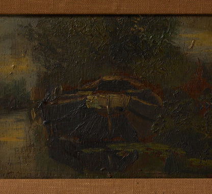EARLY 20TH CENTURY DUTCH BOAT