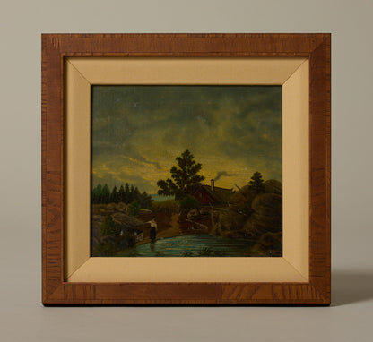 20TH CENTURY NORWEGIAN FARM LANDSCAPE