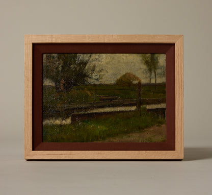 LATE 19TH CENTURY FARMLAND LANDSCAPE