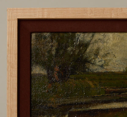 LATE 19TH CENTURY FARMLAND LANDSCAPE