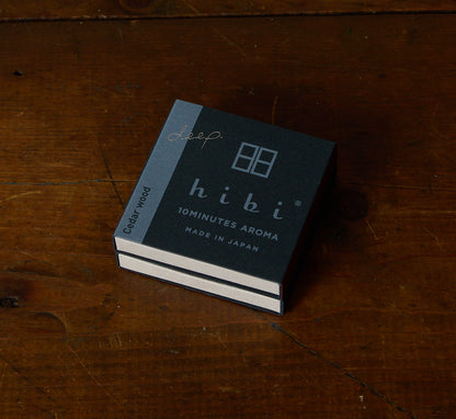 Hibi Incense Match in Cedar Wood