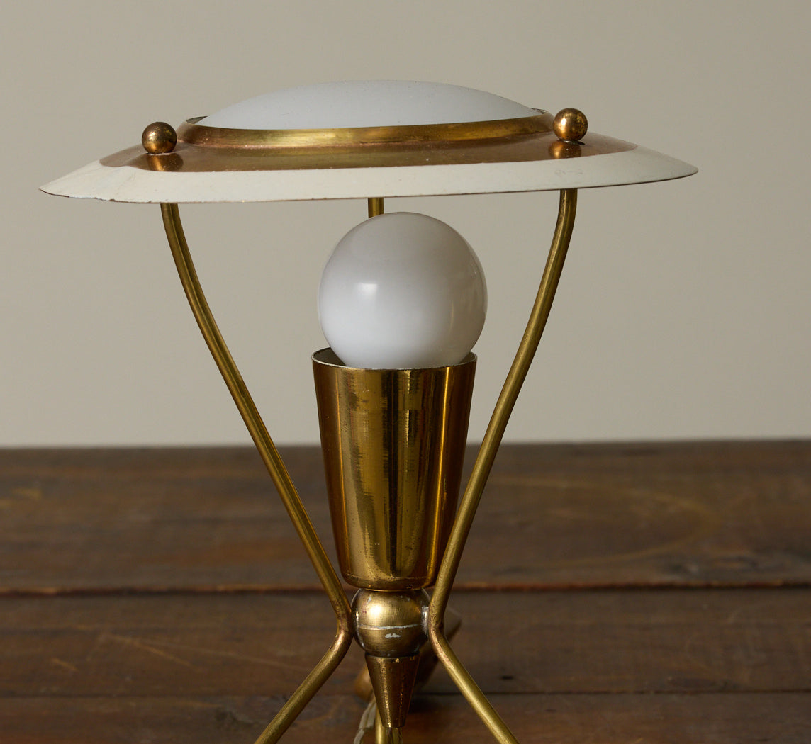 PAIR OF 1960S PETITE ITALIAN BOUDOIR LAMPS