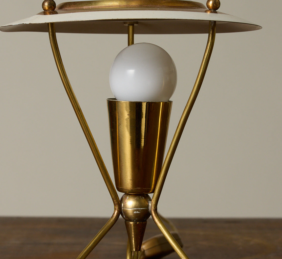 PAIR OF 1960S PETITE ITALIAN BOUDOIR LAMPS